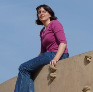 Carol Hamer climbing wall